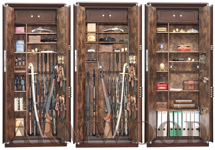 Универсальный сейф в дереве Armwood 11 EL Lux Plus.