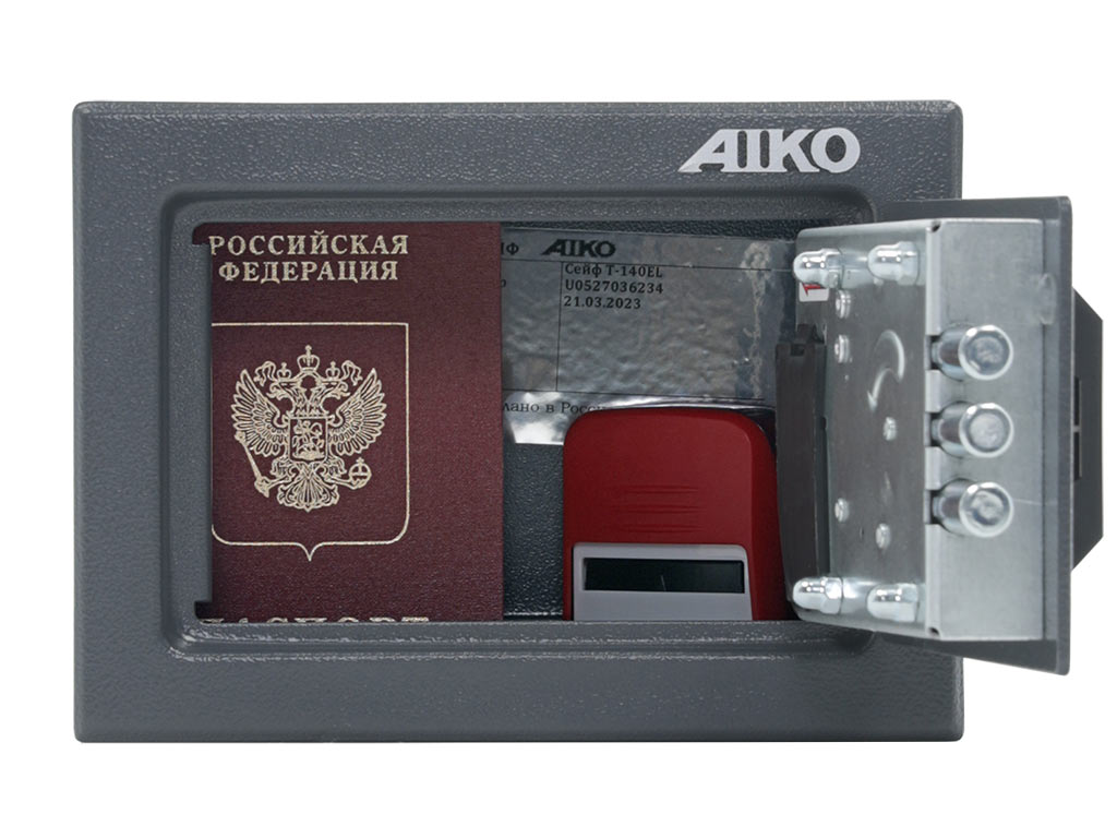 Мебельный сейф Aiko Т-140 EL