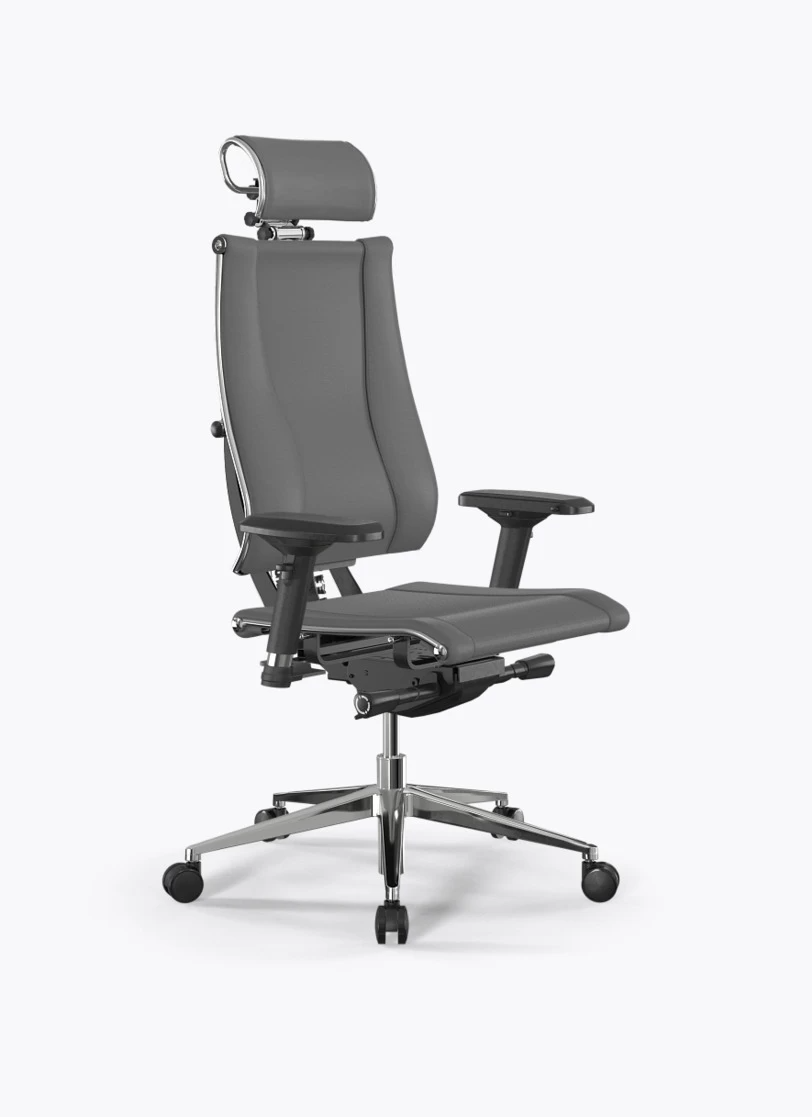 Кресло Метта Y 4D Free B2-17D/0104402 (экокожа Infinity Easy Clean серая)